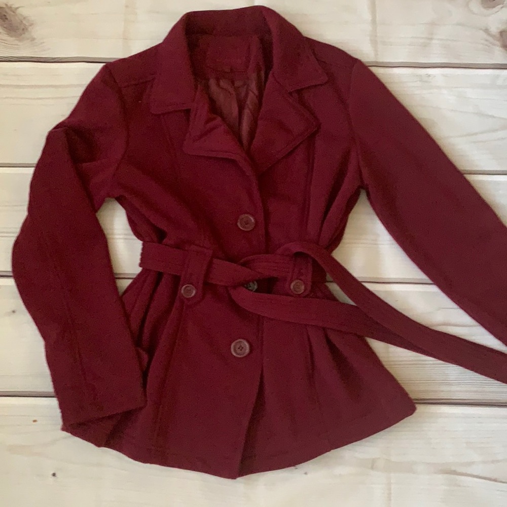 Maroon Dollhouse Jacket